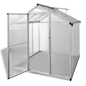 vidaXL Greenhouse 3.46m² (Aluminium)