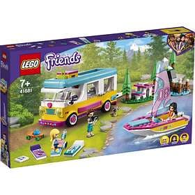 LEGO Friends 41681 Forest Camper Van and Sailboat