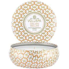 Voluspa Italian Bellini 3-Wick Candle In Decorative Tin