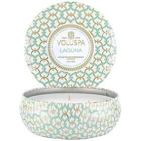 Voluspa Laguna 3-Wick Candle In Decorative Tin