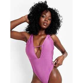 Boohoo Essentials Plunge Swimsuit (Women's)
