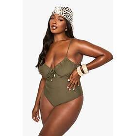 Boohoo Underwired Ruched Swimsuit (Women's)