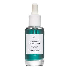 Björk & Berries Blueberry + Blue Tansy Restoring Face Oil 30ml