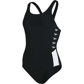 Speedo Boom Logo Splice Muscleback Swimsuit (Women's)