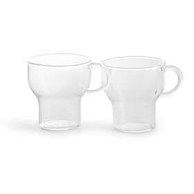 Sagaform Glasmugg Mug 15cl 2-pack