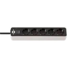 Brennenstuhl Ecolor 5-Way Switch 1.5m