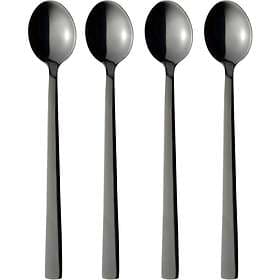 Aida RAW Black Caffe Latte Spoon 4-pack