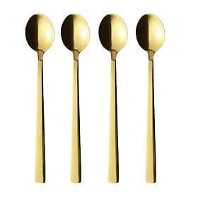Aida RAW Gold Caffe Latte Spoon 4-pack