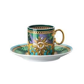 Rosenthal Versace Jungle Animalier Espresso Cup with Saucer 10cl