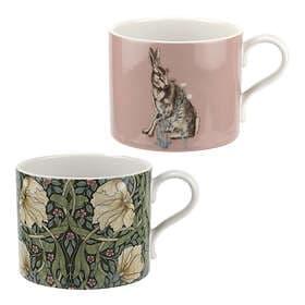 Spode Pimpernel & Forest Hare Mug 34cl 2-pack