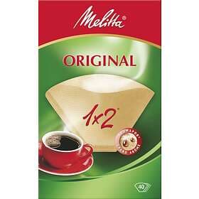 Melitta Original 1x2 Kaffefilter 40st