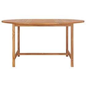 vidaXL Garden Table 150x76 cm Solid Teak Wood