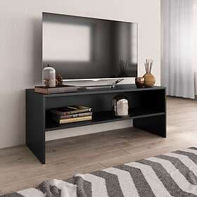vidaXL TV Cabinet Black 100x40x40 cm Chipboard