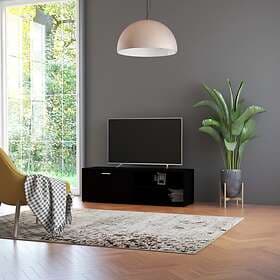 vidaXL TV Cabinet Black 120x34x37 cm Chipboard