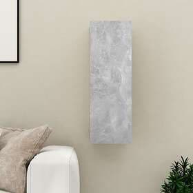 vidaXL TV Cabinet Concrete Grey 30.5x30x90 cm Chipboard