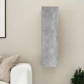 vidaXL TV Cabinet Concrete Grey 30.5x30x110 cm Chipboard