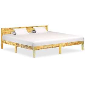 vidaXL Bed Frame Solid Reclaimed Wood 200x200 cm