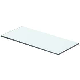 vidaXL Shelf Panel Glass Clear 40x12 cm