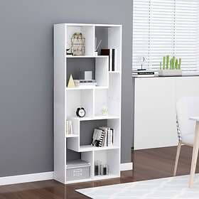 vidaXL Book Cabinet White 67x24x161 cm Chipboard