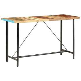 vidaXL Bar Table 180x70x107 cm Solid Reclaimed Wood