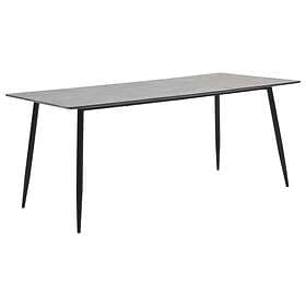 vidaXL Dining Table Grey 200x100x75 cm MDF