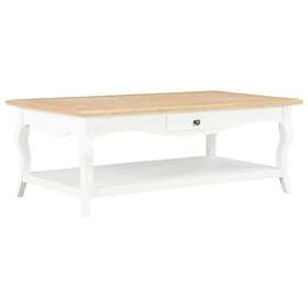 vidaXL Coffee Table White 110x60x40 cm MDF