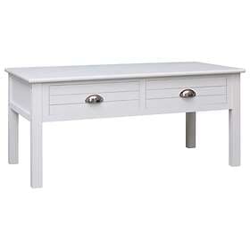 vidaXL Coffee Table White 100x50x45 cm Wood