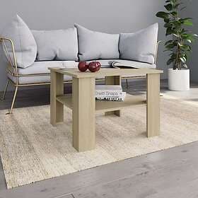 vidaXL Coffee Table Sonoma Oak 60x60x42 cm Engineered Wood
