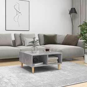 vidaXL Coffee Table Concrete Grey 60x60x30 cm Chipboard