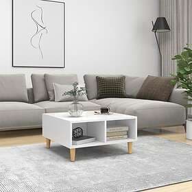 vidaXL Coffee Table White 60x60x30 cm Chipboard