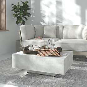vidaXL Coffee Table Concrete Grey 85x55x31 cm Chipboard