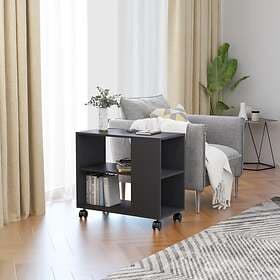 vidaXL Side Table Grey 70x35x55 cm Chipboard