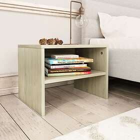 vidaXL Bedside Cabinet Sonoma Oak 40x30x30 cm Chipboard