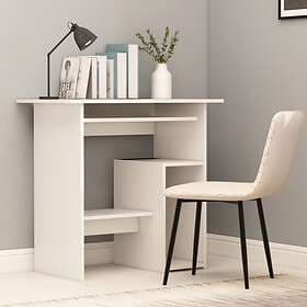 vidaXL Desk White 80x45x74 cm Chipboard