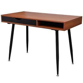 vidaXL Brown Workstation Computer Desk Laptop Table