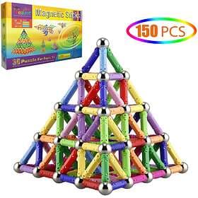 Veatree 160Pcs Magnetic Sticks Set