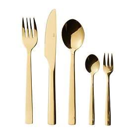 Aida RAW Gold Cutlery Set 60 pcs