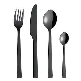 Aida RAW Black Cutlery Set 48 pcs