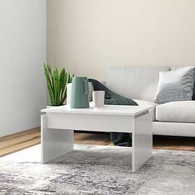vidaXL Coffee Table 68x50x38cm Grey Chipboard 815221