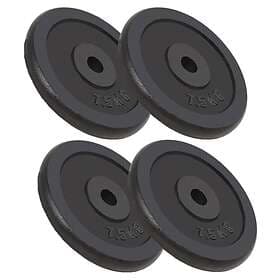 vidaXL Weight Plates 4x7.5kg