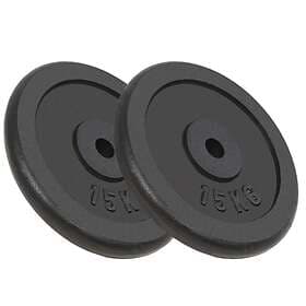 vidaXL Weight Plates 2x15kg