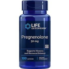 Life Extension Pregnenolone 50mg 100 Capsules
