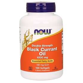Now Foods Double Stranght Black Currant 1000mg 100 Capsules