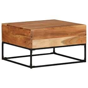 vidaXL Coffee Table 68x68x41cm Solid Acacia Wood