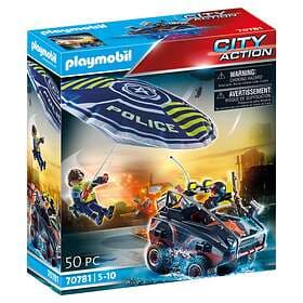 Playmobil City Action 70781 Police Parachute with Amphibious Vehicle