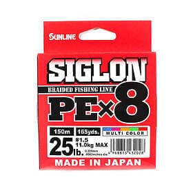 Sunline Siglon PE X8 Braid 0.20mm 150m