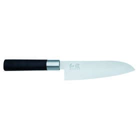KAI Wasabi Black Santoku Knife 16.5cm
