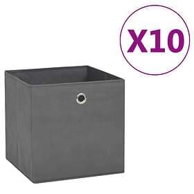 vidaXL Storage Boxes 10-pack