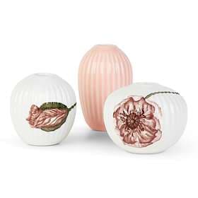 Kähler Hammerhøi Poppy Vase 3-pack