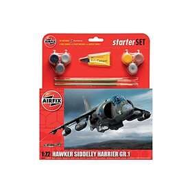 Airfix Hawker Harrier Gr1 Starter Set 1:72